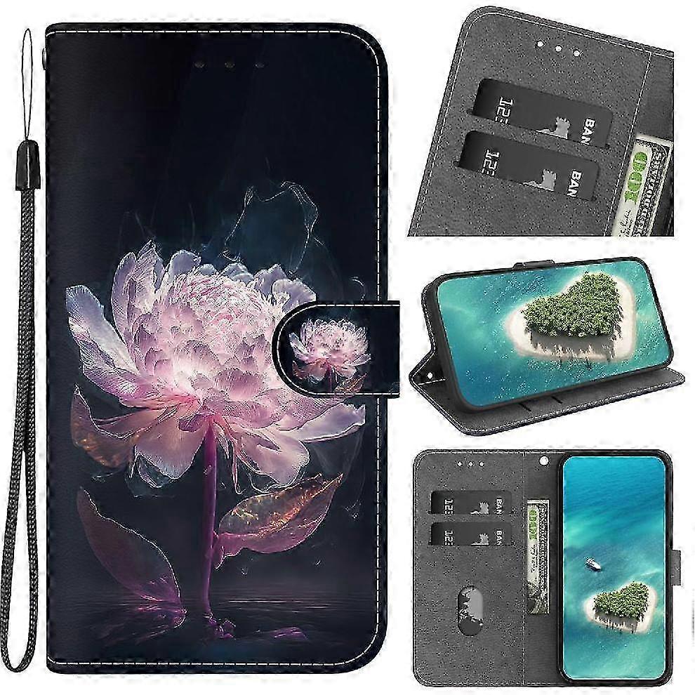 Case For Realme 11 5G Painted Wallet Cover with Card Slots Compatib...