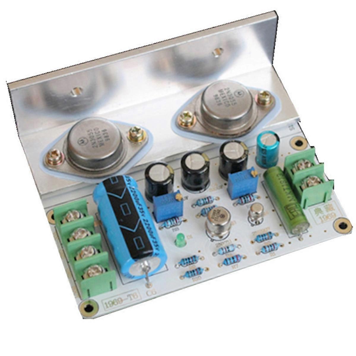 1969 Class A Power Amplifier Board 10-15W HiFi Audio Amplificador with MOT/2N3055 Transistors, DIY Kit for Enthusiasts