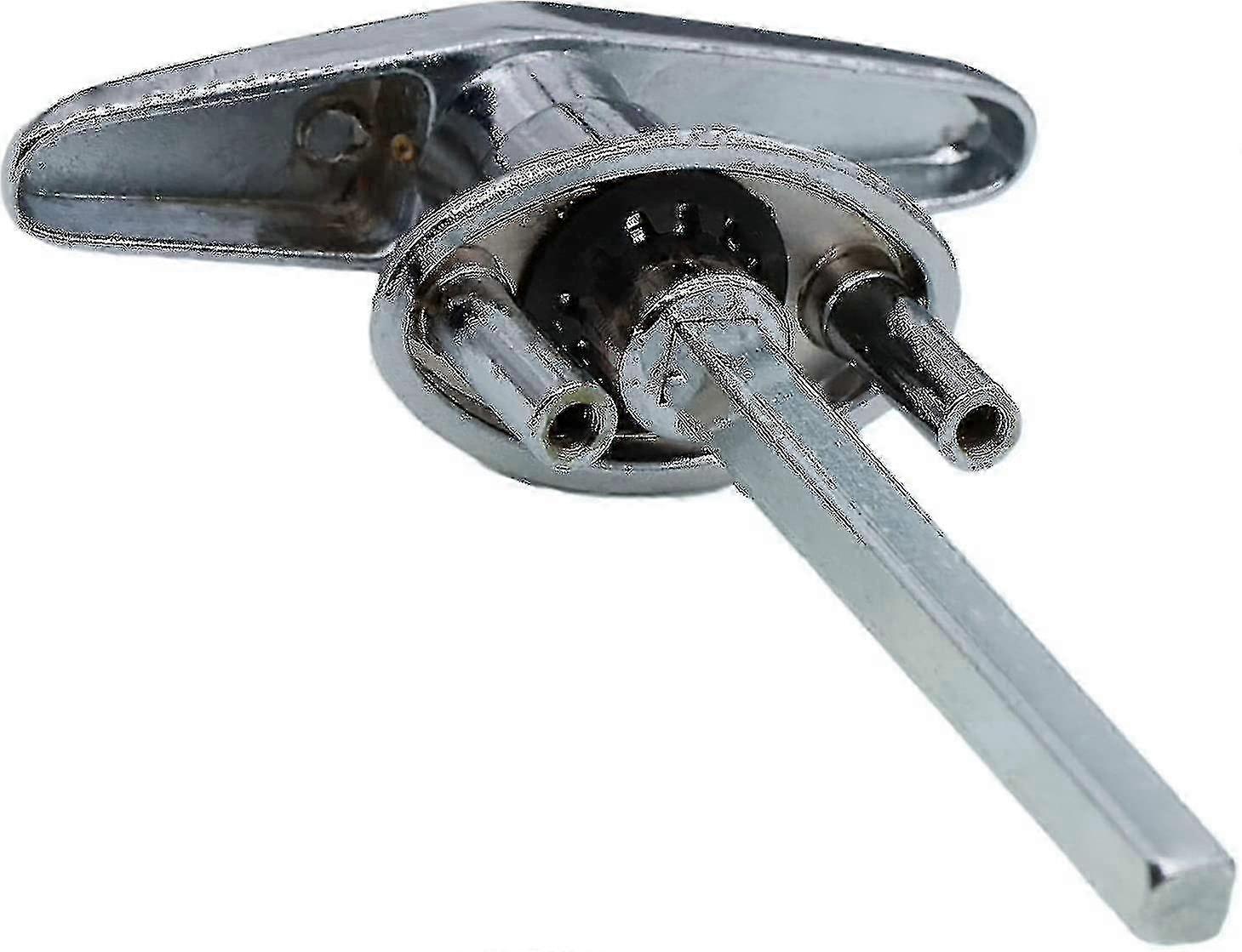 Porte de garage à clé T-handle Lock Kit avec 2 clés, serrure de porte de hangar universelle T Handle SZRH A-S