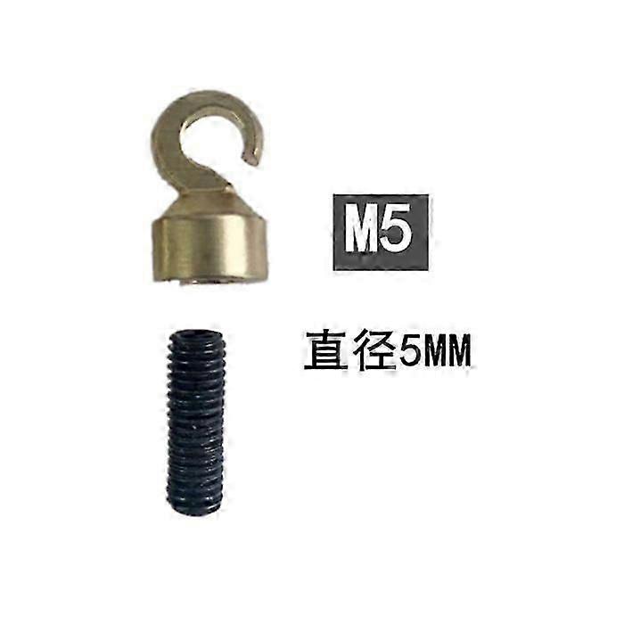 Vintage Grandfather Clock Weight: Replacement Repair Parts Retro Clock Repair Weight with Shell Hook and Nut for Timekeeping M6