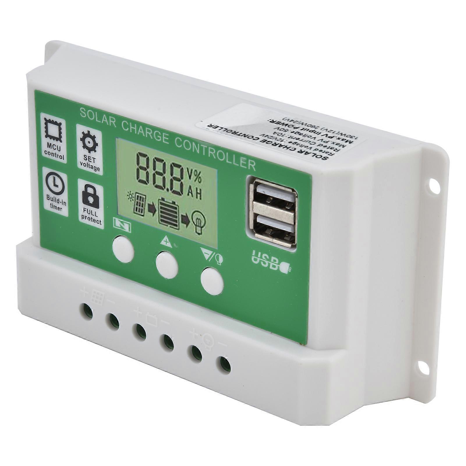 Smart Charge Controller GLL1210 12/24V Dual USB 20A PWM