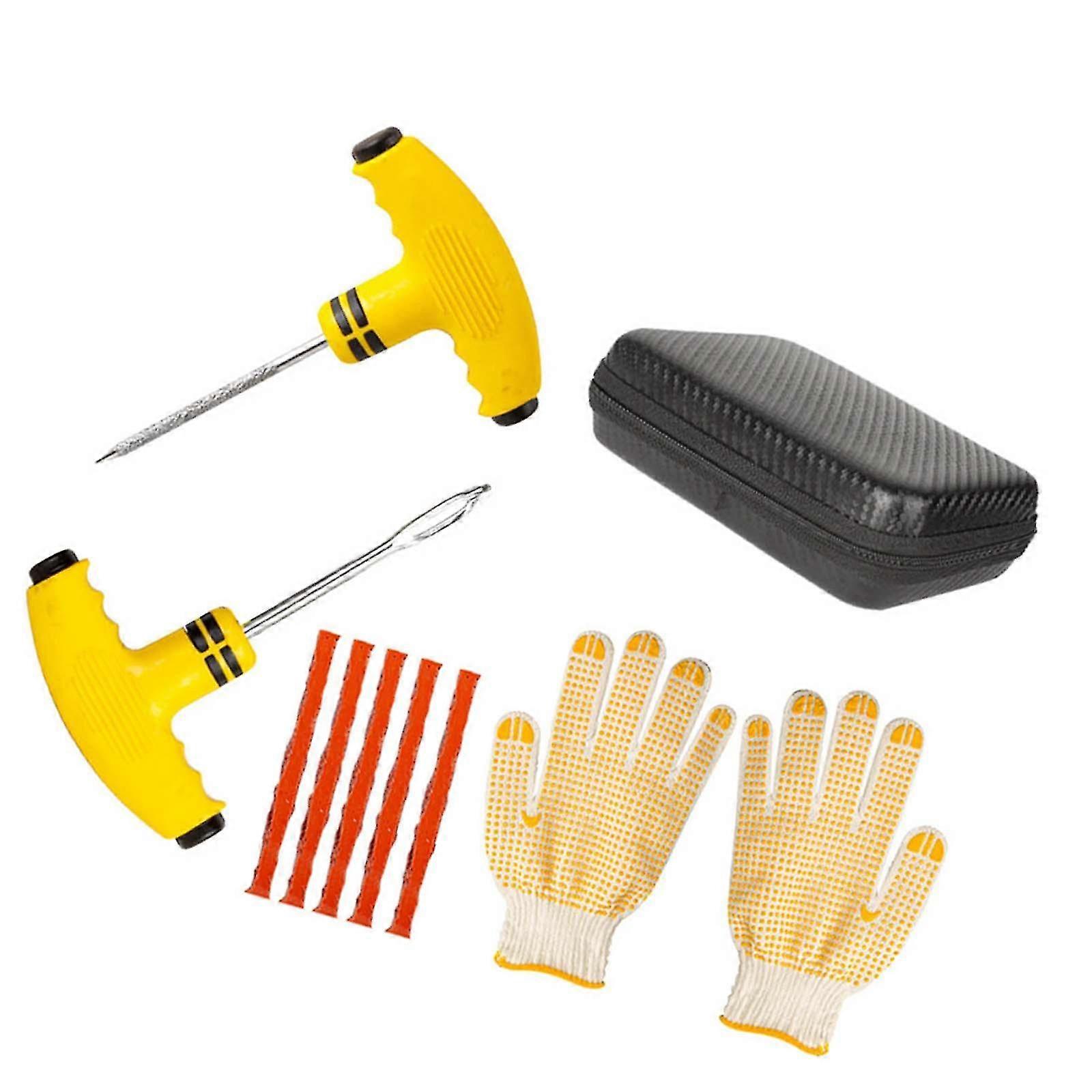 2025 Generic Vehicle Car Tire Emergency Tool Portable for Tractor ATV Trucks 5 Piece