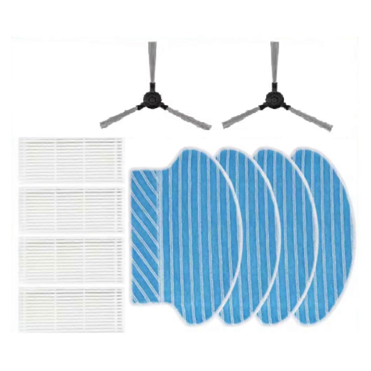 10 Pcs for RobZone Duoro X-Clean Sweeping Machine Accessories