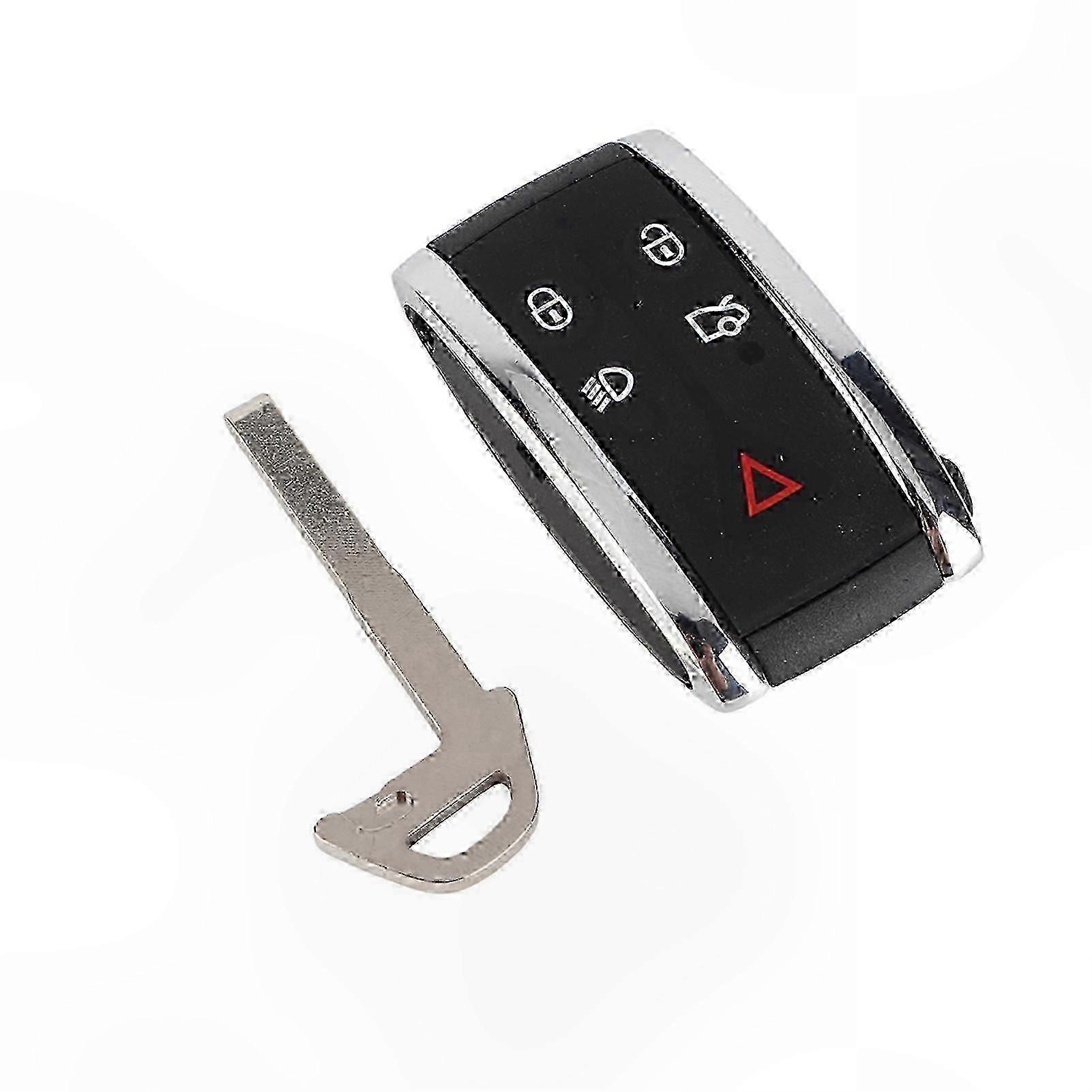 5-Button Key Fob Shell Case for 2009-2012 Jaguar XF Remote Replacement