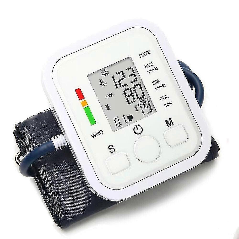 Smart Automatic Blood Pressure Monitor Upper Arm Digital Bp Machine Large Cuff