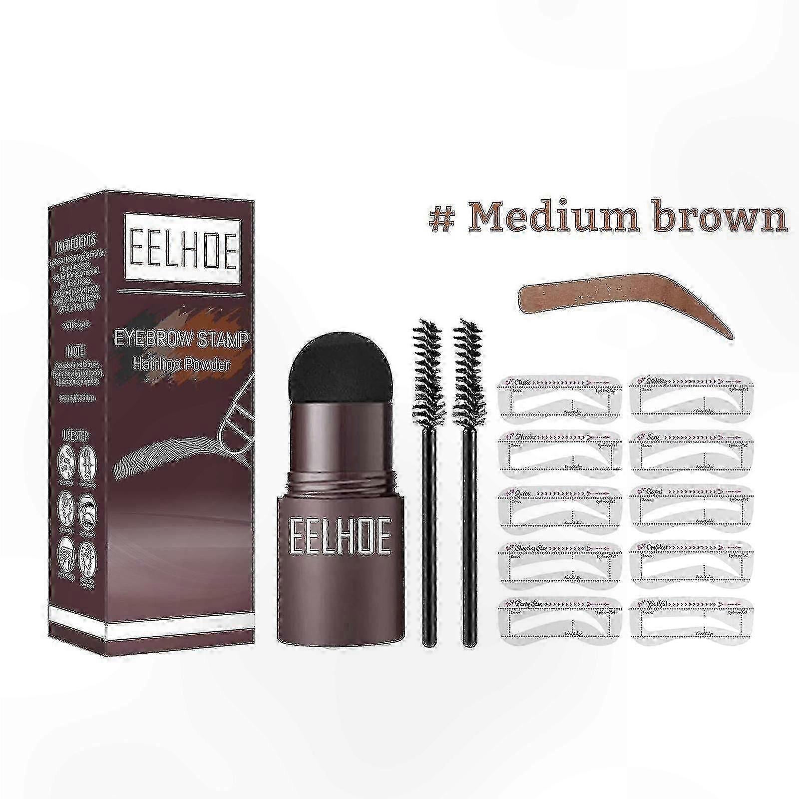 Waterproof Eyebrow Stencil Set with 10 Unique Patterns for Women and Girls