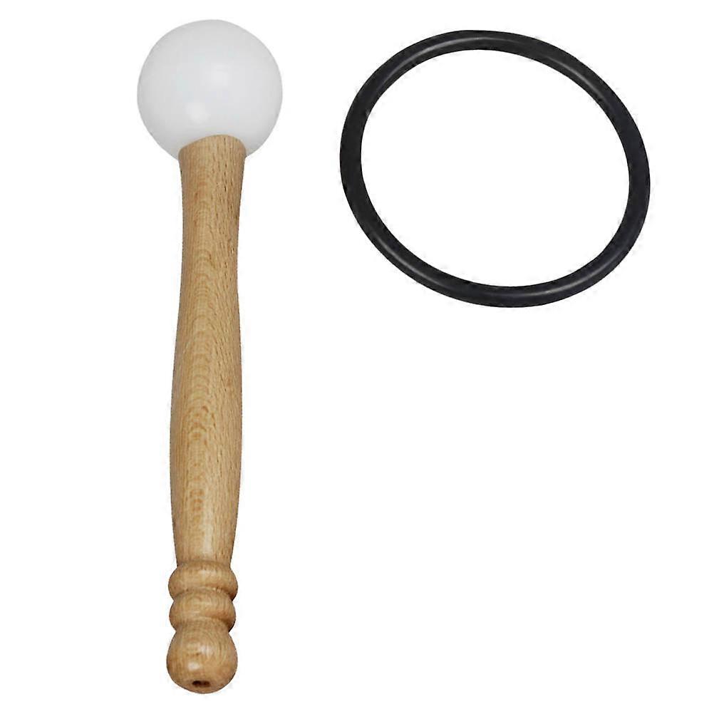 Percussion Instrument Stick Buddha Sound Bowl 1Set Assorted Color Ideal For Musicians Meditation Buddhist Lovers