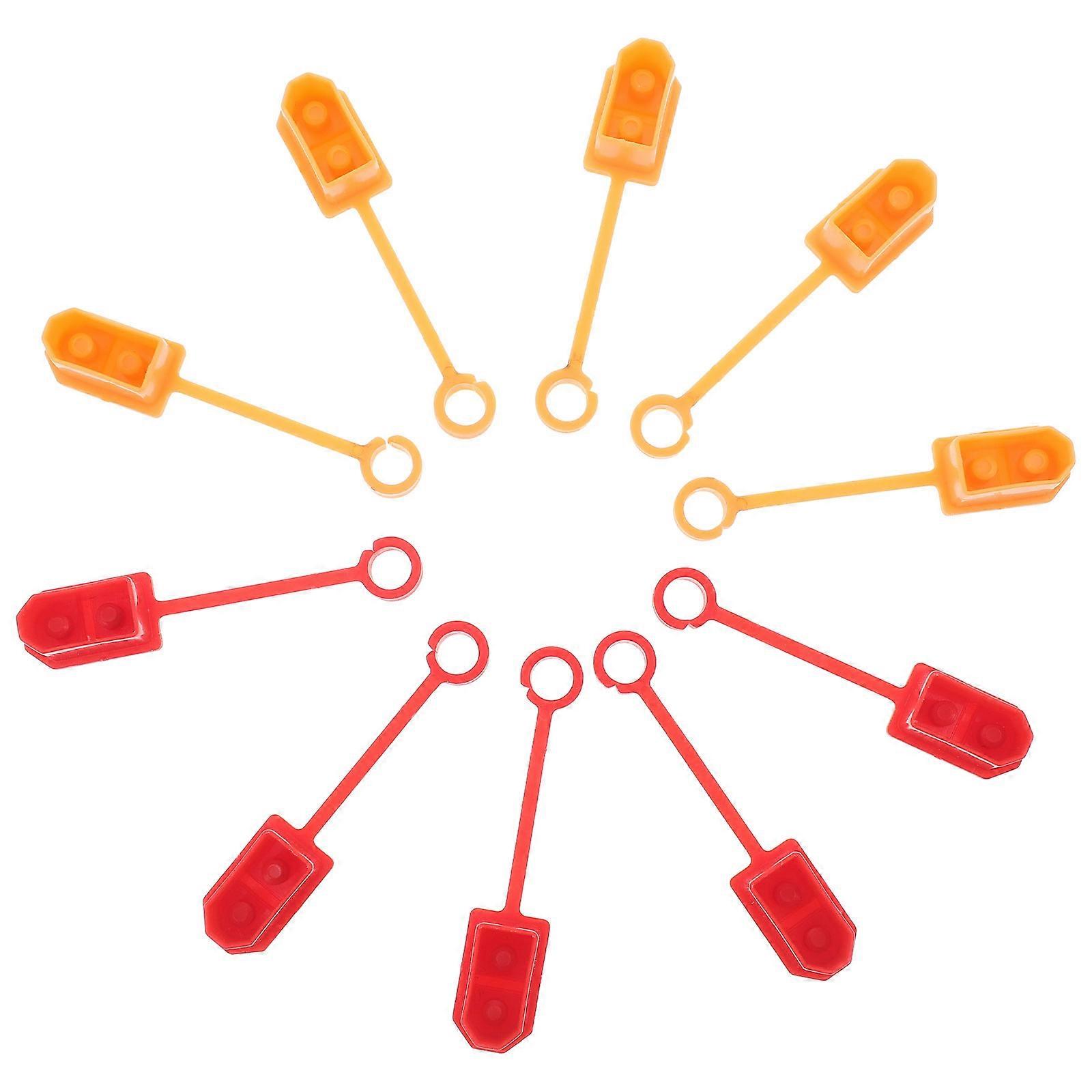 Plug Protector Caps for Protection Use 50Pcs Assorted Color Plastic Covers