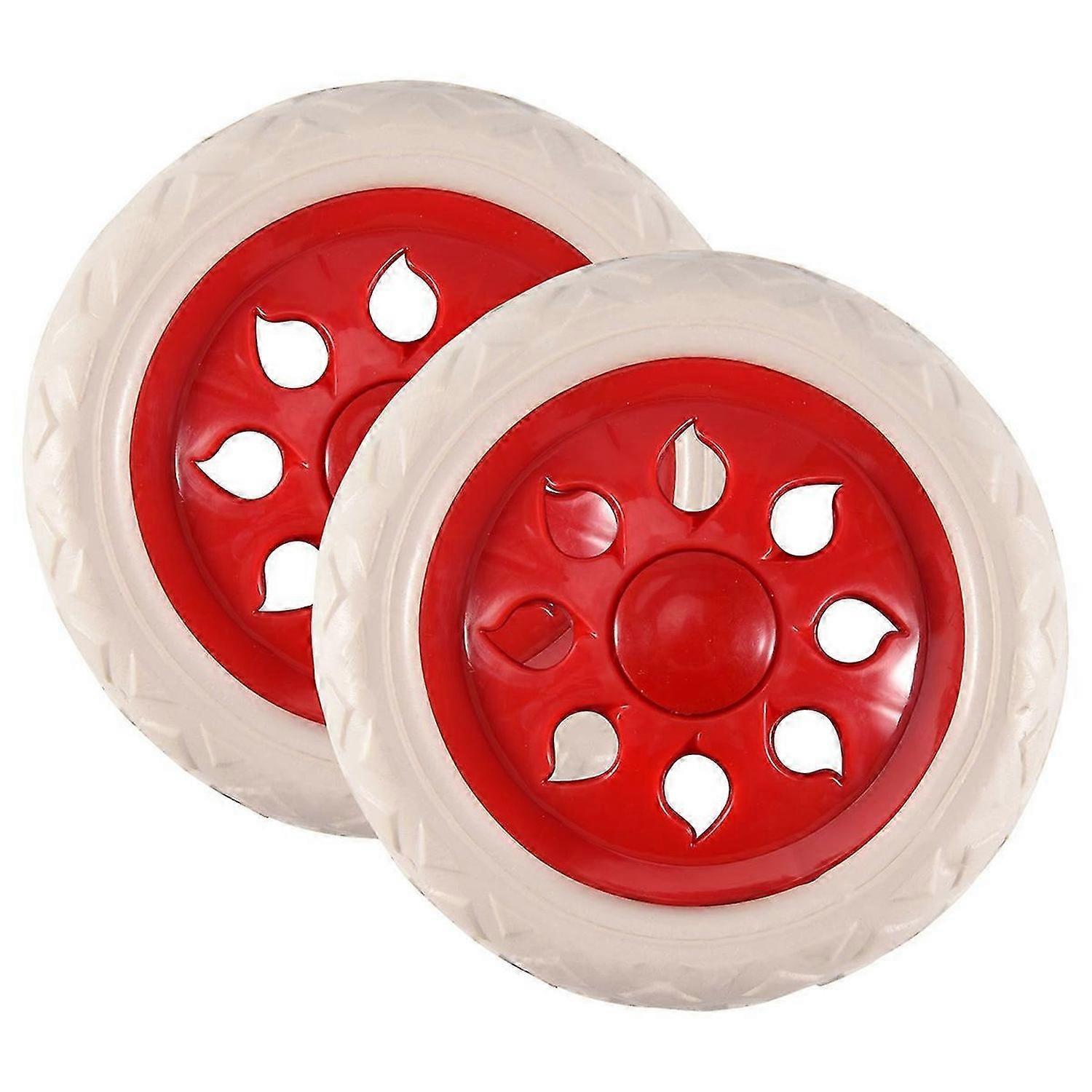 2 Pcs Wheel Shopping Service Cart Stool Caster Replacement