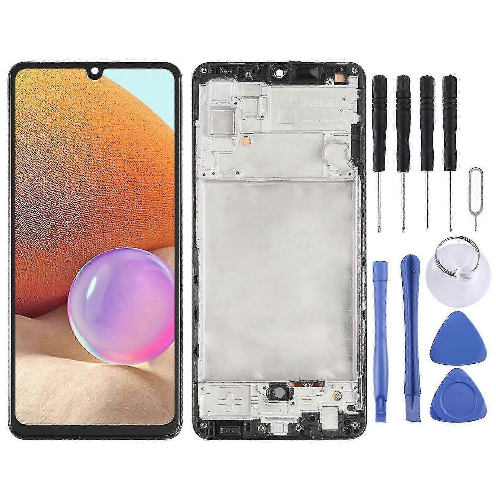 incell LCD Screen with Frame for Samsung Galaxy A32 4G
