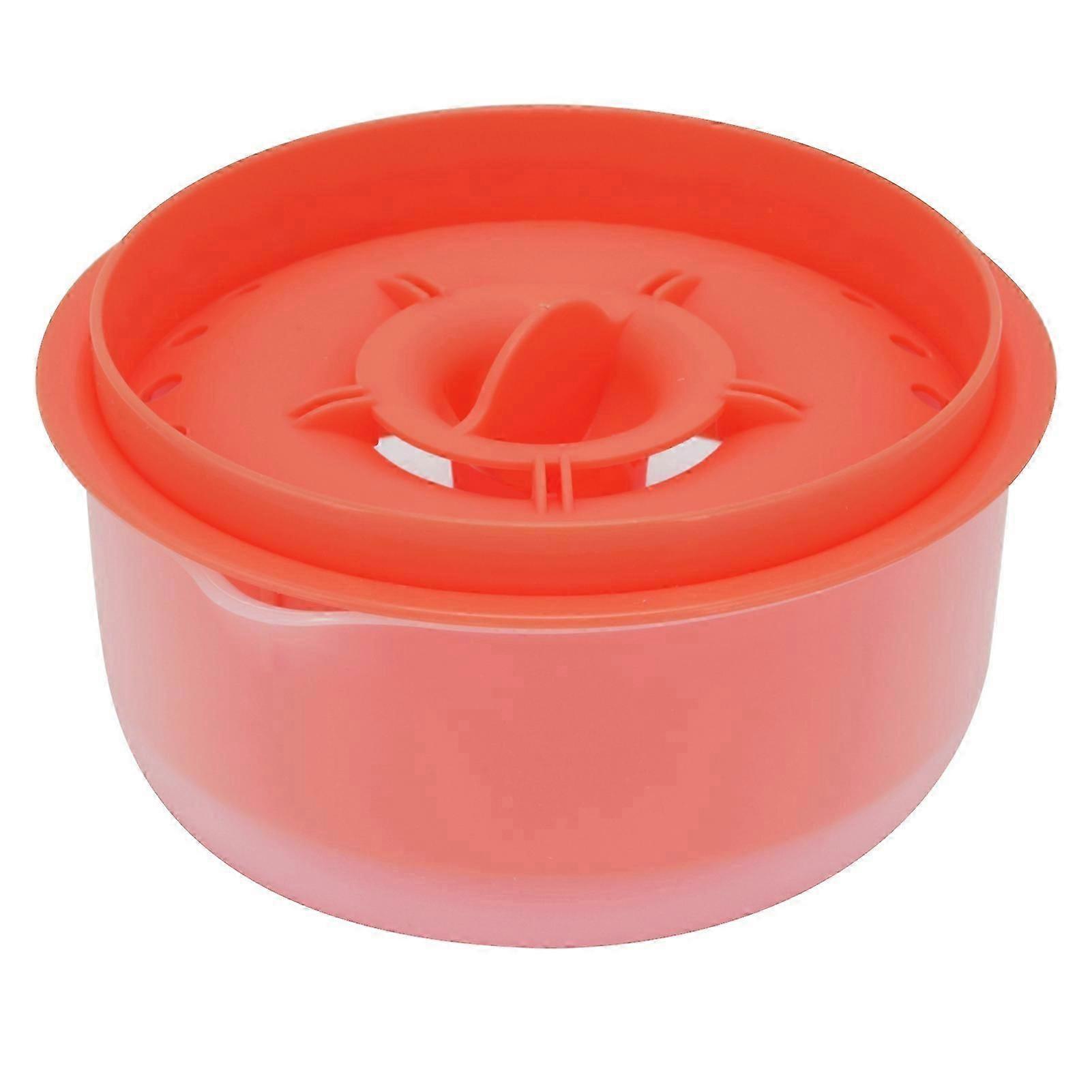 Mini Egg Yolk Separator NonToxic Durable Egg White Filter Divider Kitchen Tool for Home Bakery(Dark Orange )