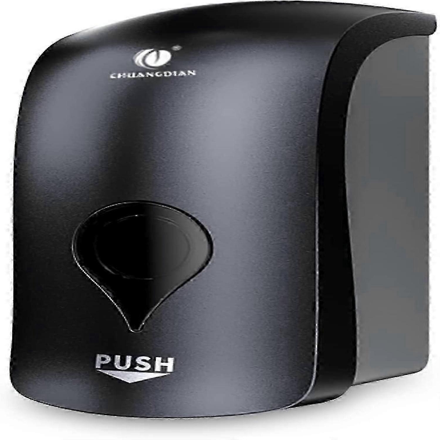 Manual Foam Soap Dispenser, 35oz (1000mL) Commercial Refillable Foaming Soap Dispenser-Dark Grey