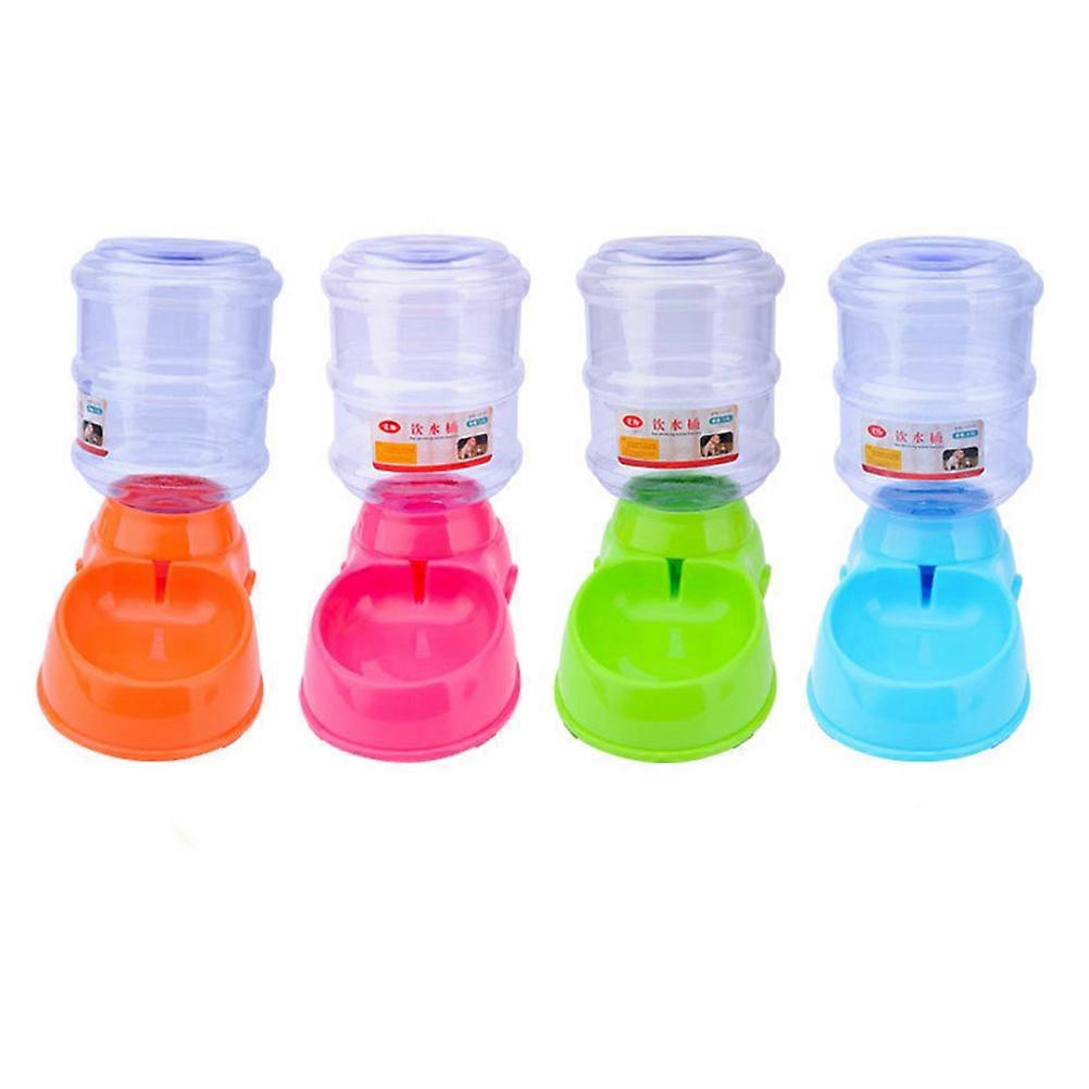 Automatic Feeding Device Dog Automatic Drinking Fountain 3.5L Green