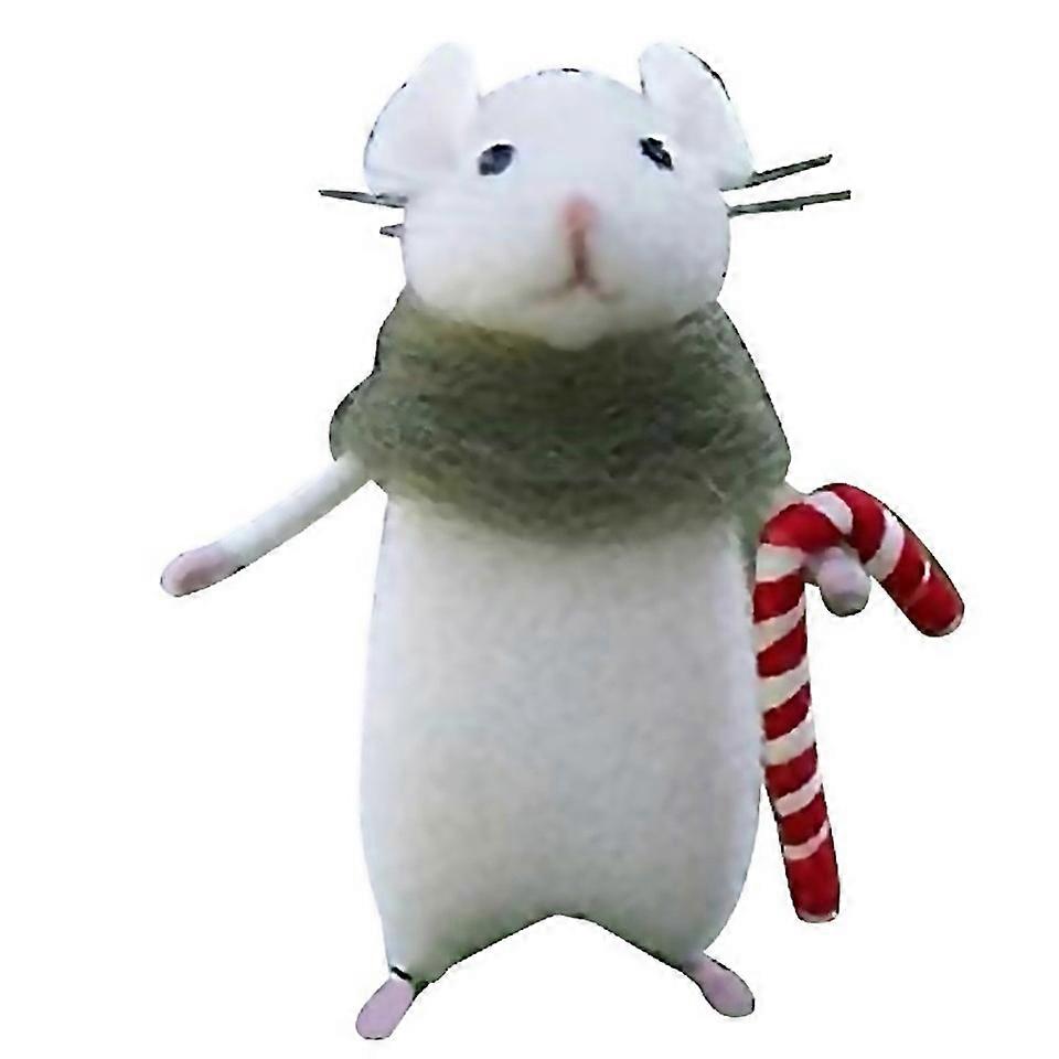 For Halloween Mouse With A Pumpkin Felted Animals