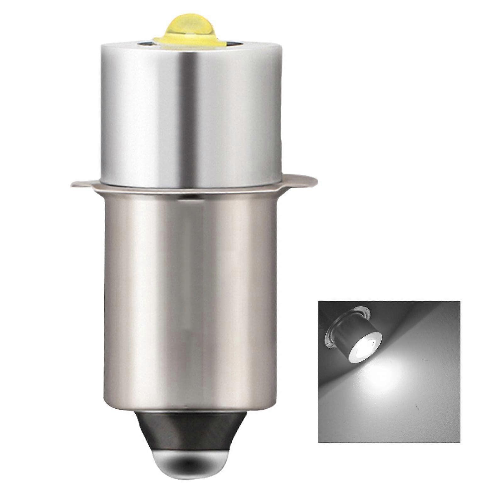 P13.5S LED Bulb For Mag Light C D Cells Flashlight LED Converter, 6V24V, White Or White/Warm