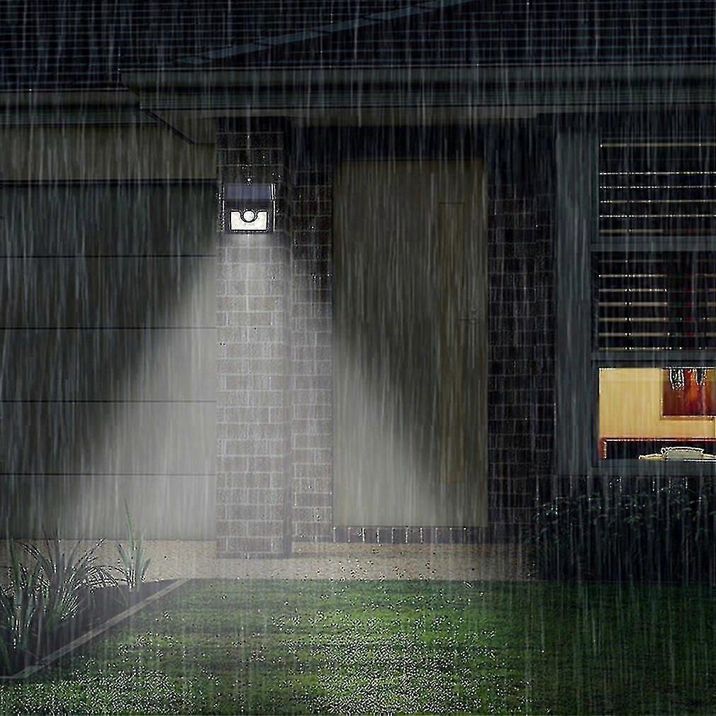 Waterproof Wireless Solar Led Human Body Induction Motion Sensor Lamp 8 Leds