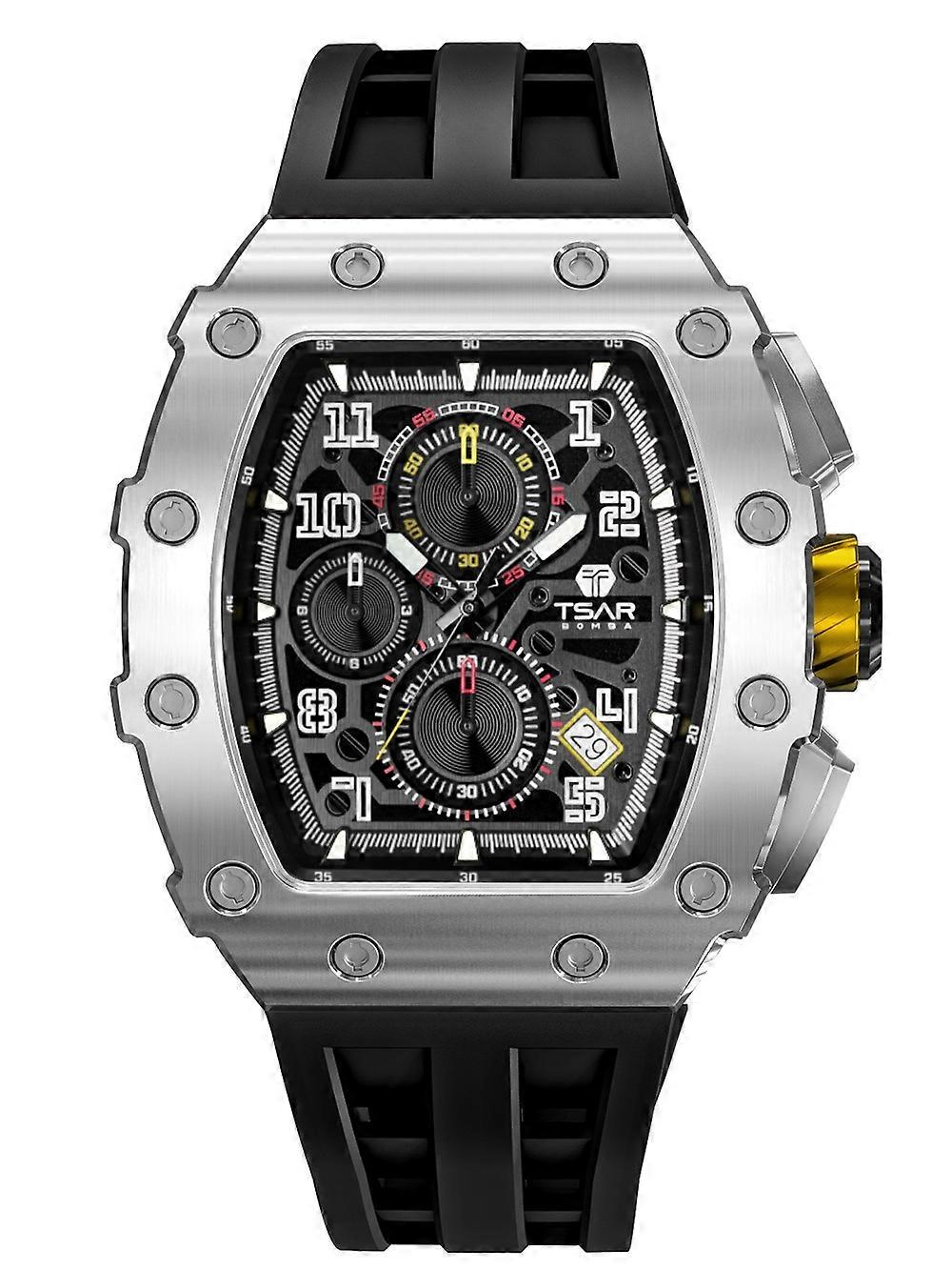 Tsar Bomba TB8204Q-13 Herrenuhr Elementar Chronograph 44mm 5ATM