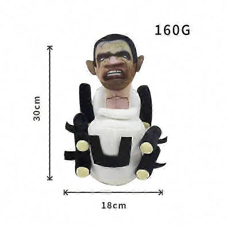 30-50 ס"מ גדול סקיבידי טואלט צעצוע קטיפה גודל גדול סקיבידי חיבוק אסלה בובה טיטאנים דובר דובר קטיפה אדם ממולא בעלי חיים רכים