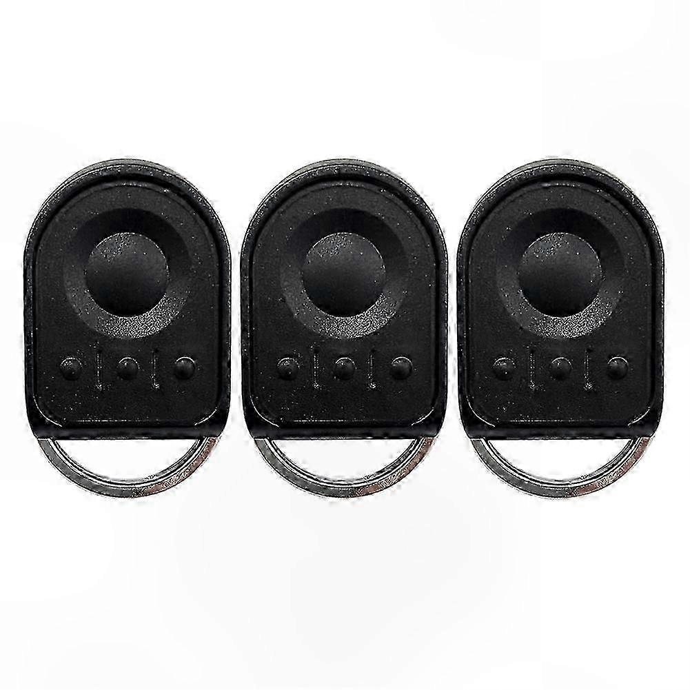 3-Pack Wireless Garage Door Opener Remote Control Compatible with 433MHz RTS Systems for Gates and Doors