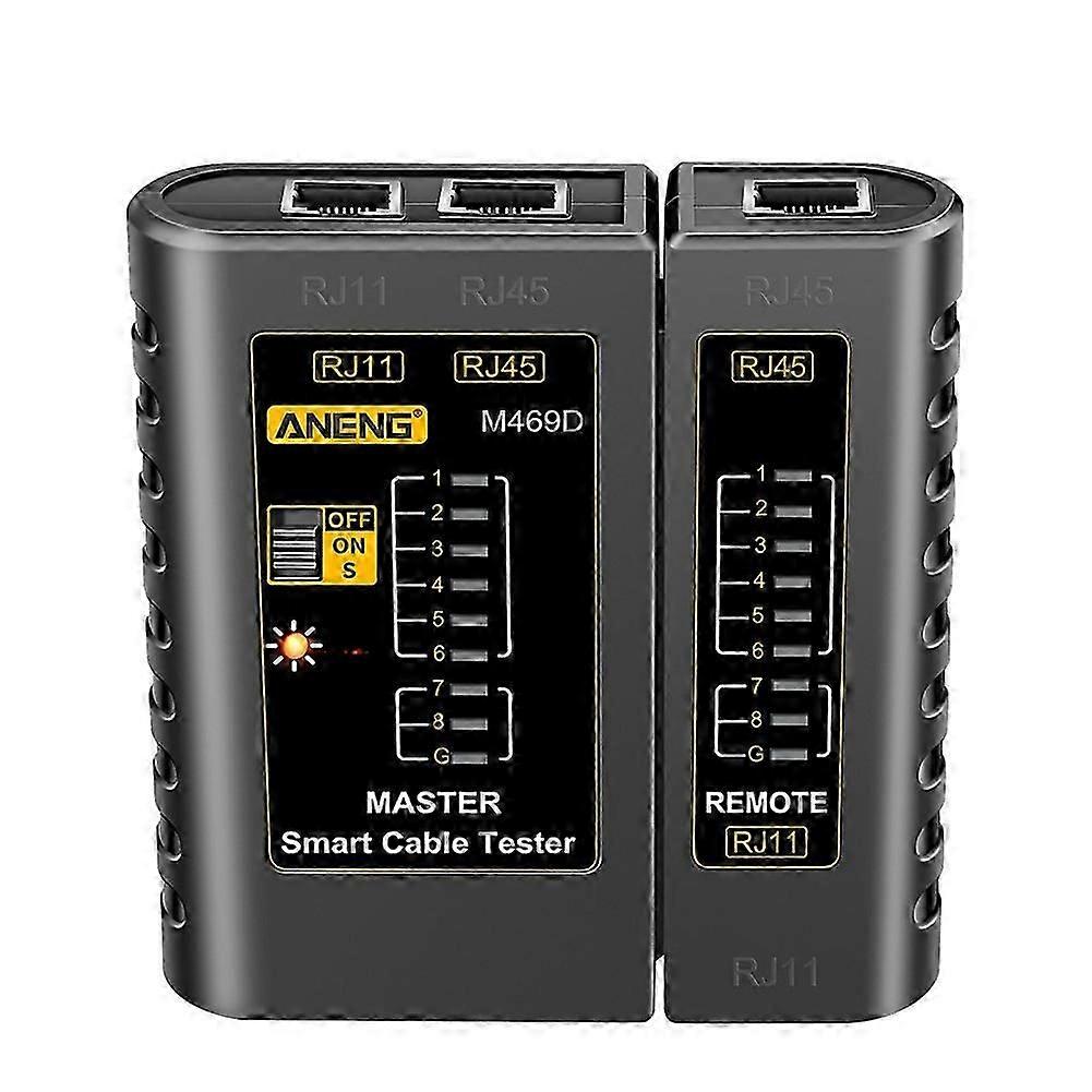 ANENG M469D RJ45 Cable Lan Tester Network Cable Tester RJ11 RJ12 CAT5 UTP LAN Cable Tester Networkin