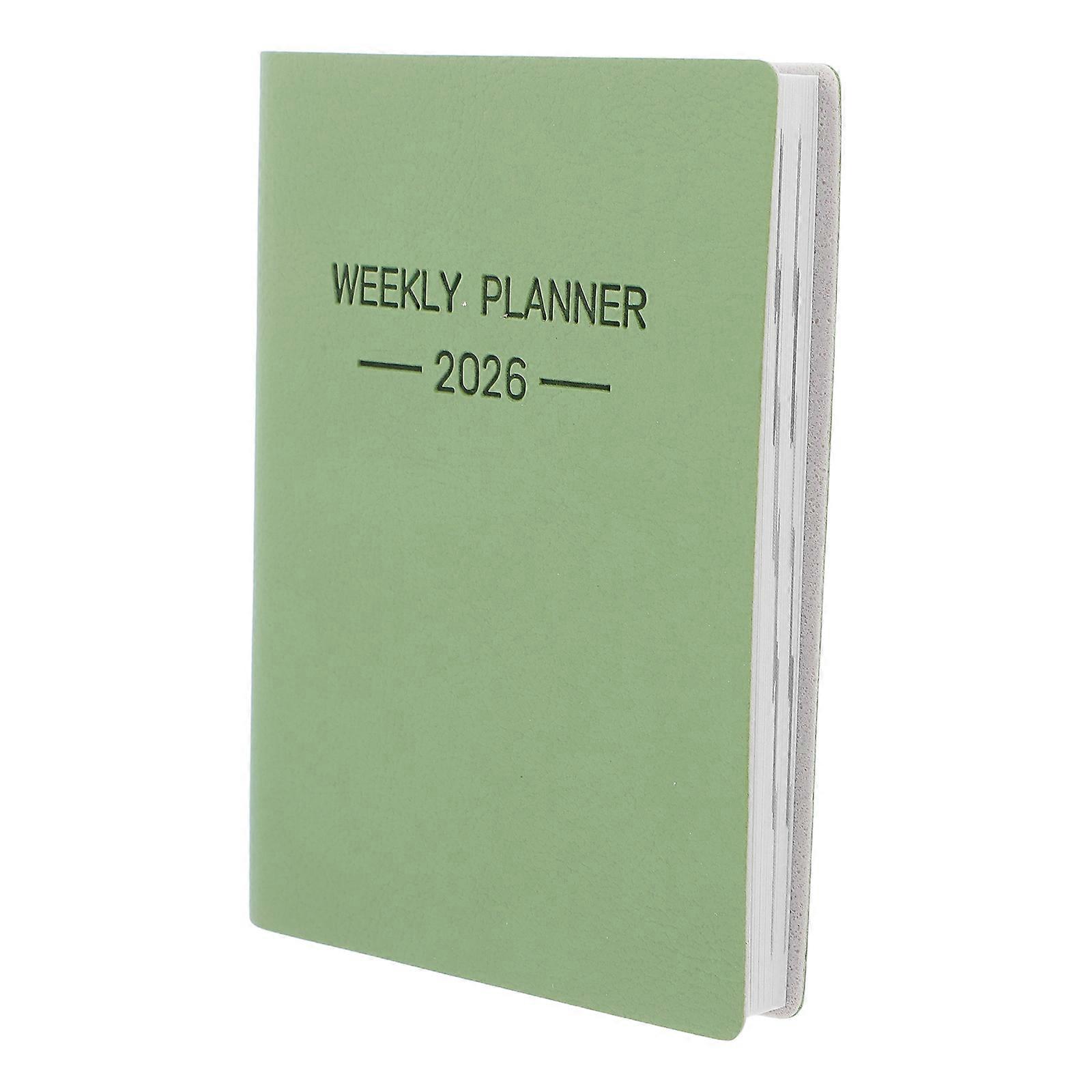 2026 Portable Planner Weekly and Monthly Organizer 2Pcs Travel Use