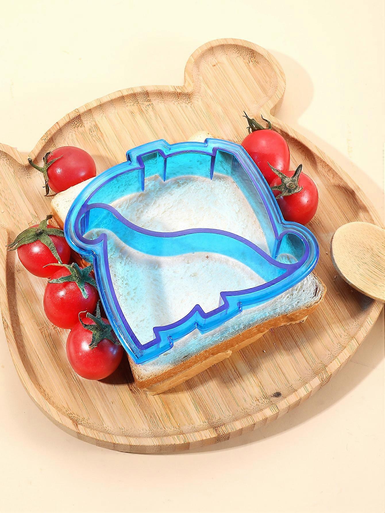 1pc Cartoon Dinosaur Shaped Sandwich Cutter, Simple PS Bread Cutter For Baking