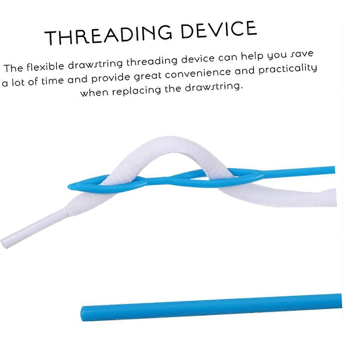 1Set Drawstring Threader Kit Sewing Tool for Crafts for Beads to Use for DIY Sewing Projects and Clo