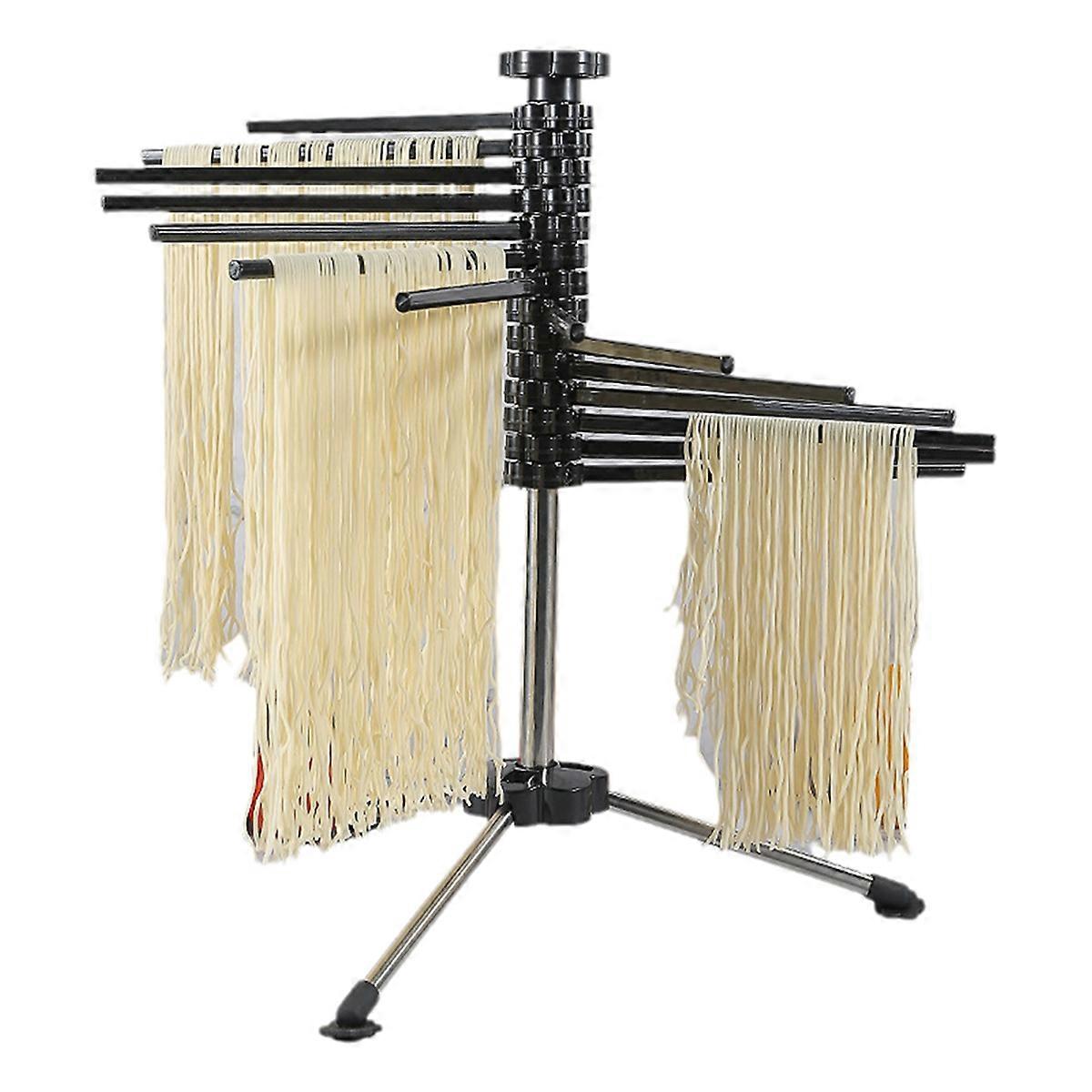 Drying Rack Manual Rotating Drying Rack Wake-Up Special Hanging Rack Foldable Easy to Store Kitchen