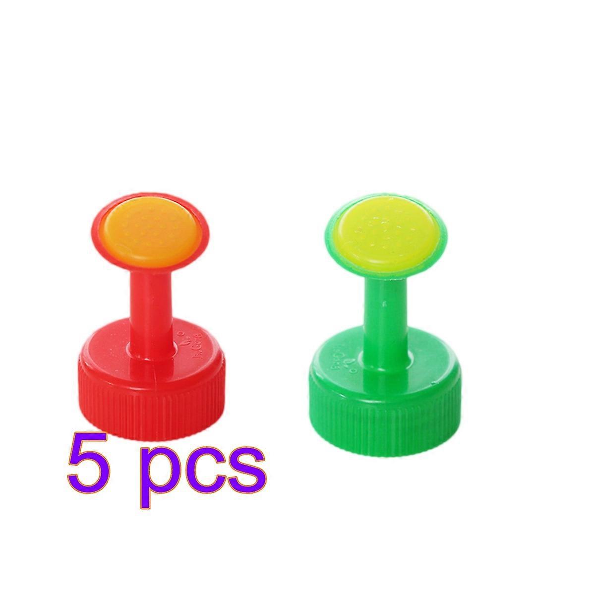 Gardening Tool for Bottled Watering with 10Pcs Portable Plastic Nozzles
