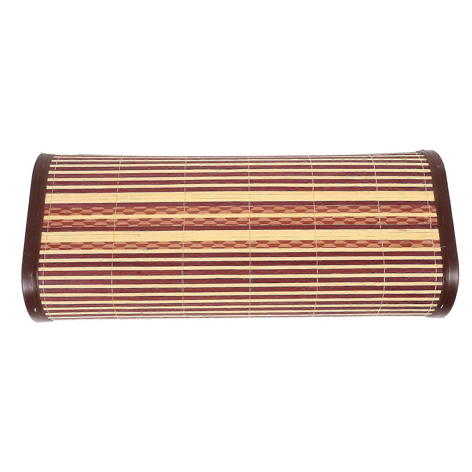 Sleep Pillow Cooling Function Steam Room Pillow Multi Color Bamboo Material 15.7×6.7×3.5in 1Set