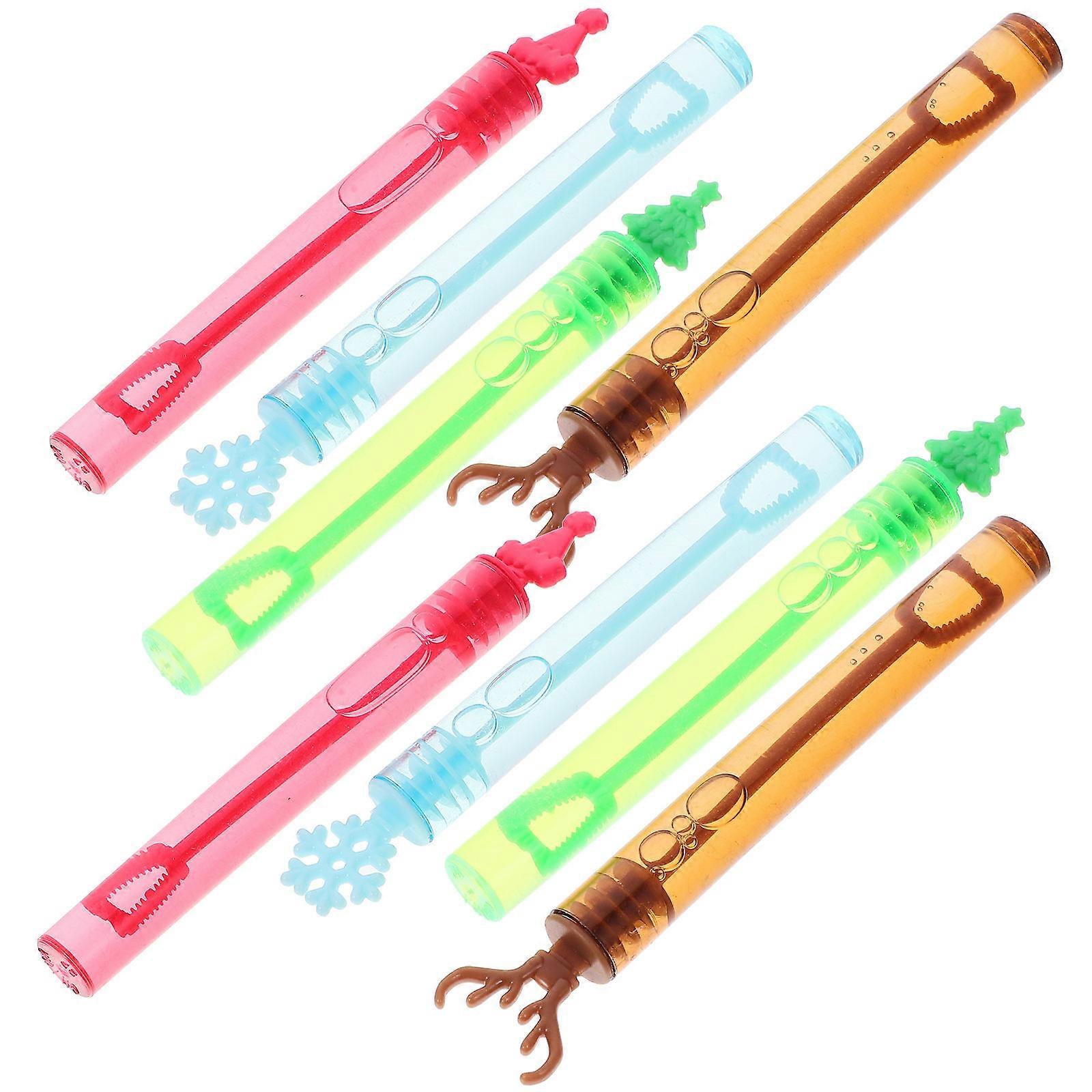 Bubble Wand Bubble Making Plaything for Decoration 192Pcs Assorted Color
