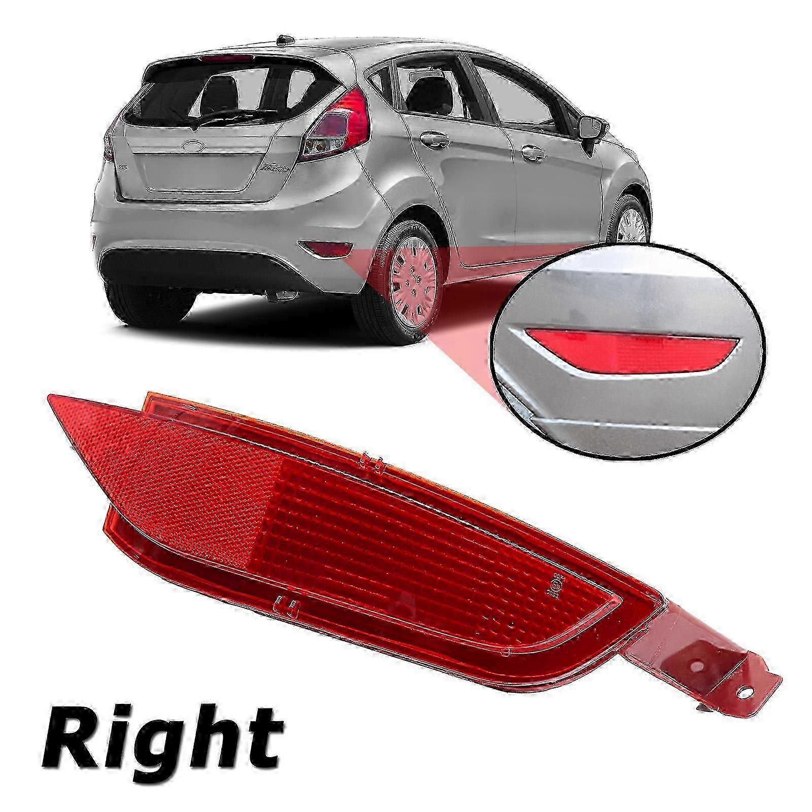 L/R Rear Bumper Reflective Signal Light Tail Fog Lamp Assembly For Ford Fiesta WT Mk7 2009-2014 CMAX 2010-2015 Replacement Parts 2025