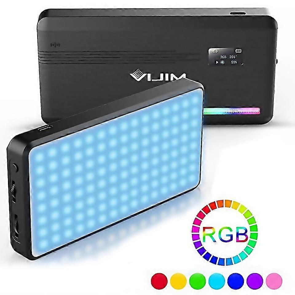 For Ulanzi Vijim Vl196 Pocket Portable Full Color Rgb Fill Light Handheld Photography Live Light