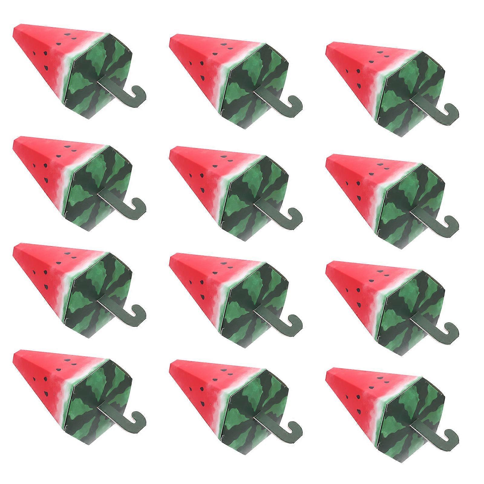 Candy Container Cartoon Paper Boxes for Storage Use 72Pcs