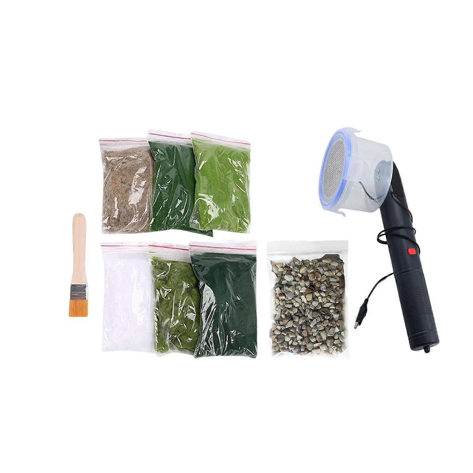 Static Grass Applicator Portable for Architectural Model DIY Project Diorama