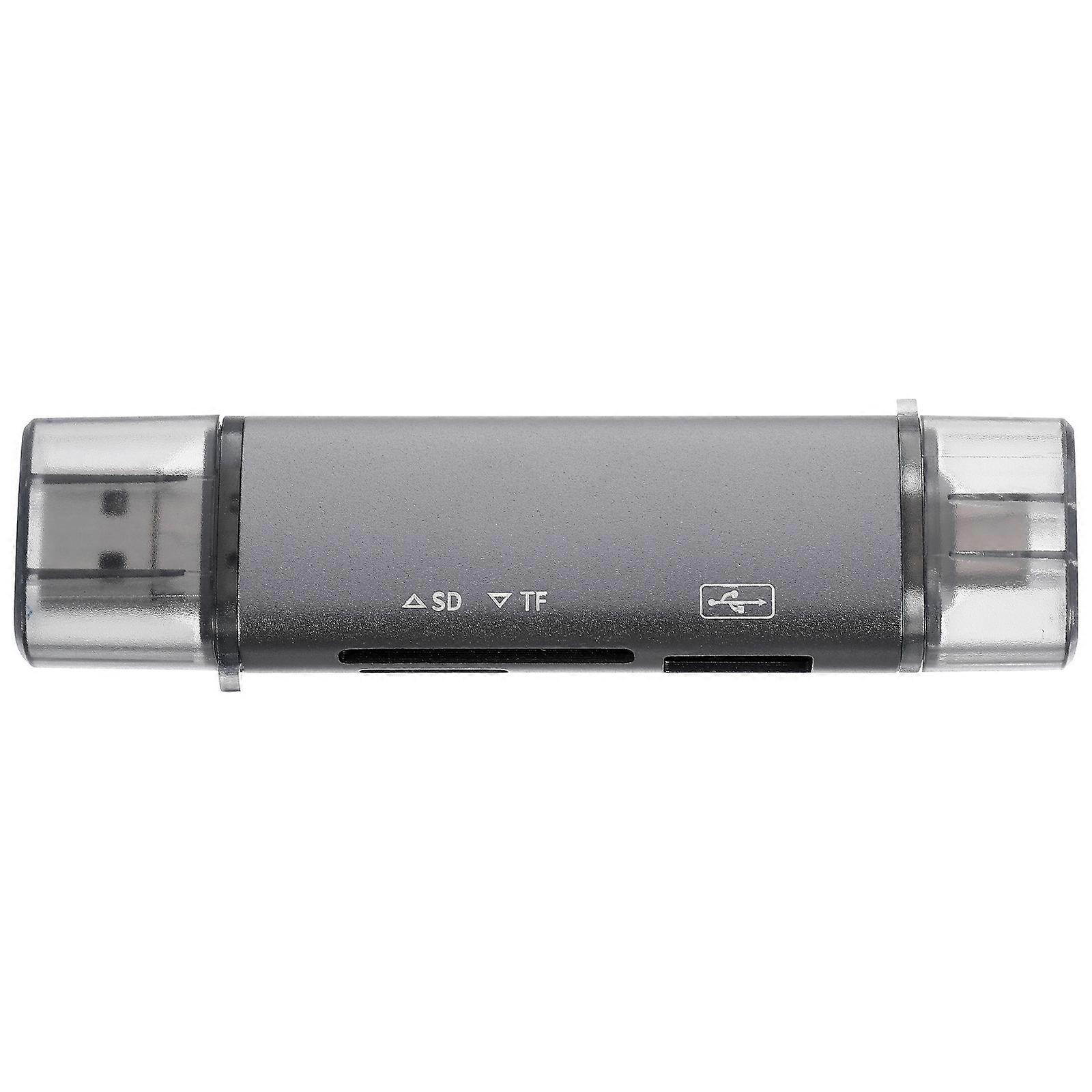 Portable Card Reader Usb Card Reader For Computers And Phones Everyday Use 9X2.4X1.3cm Data Transfer 1Pack