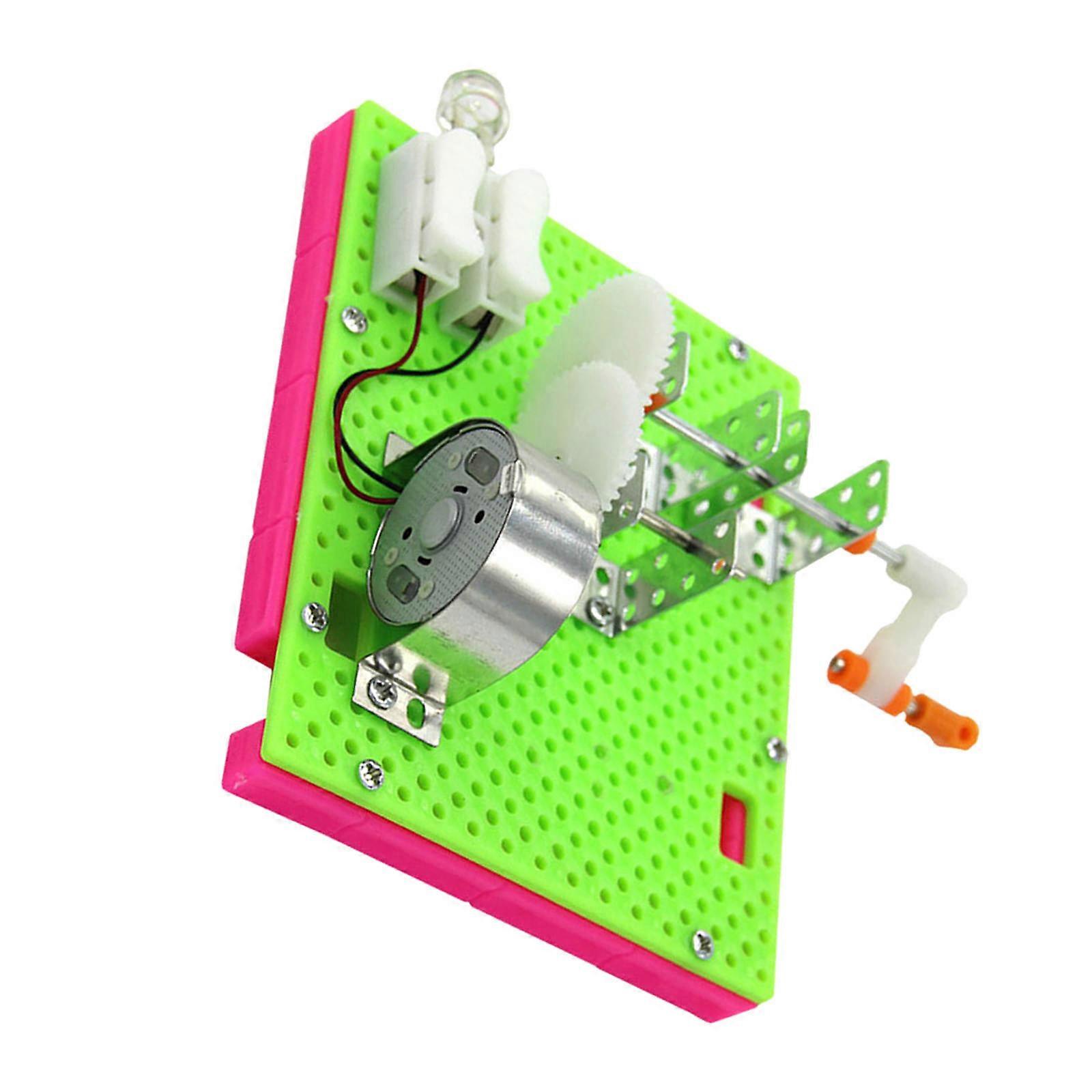 Hand Electricity Generator Science Experiment Toy for Kids 2Sets DIY Kit