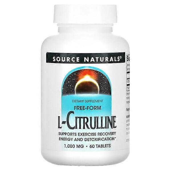 Source Naturals, L-Citrulline, 1,000 mg, 60 Tablets
