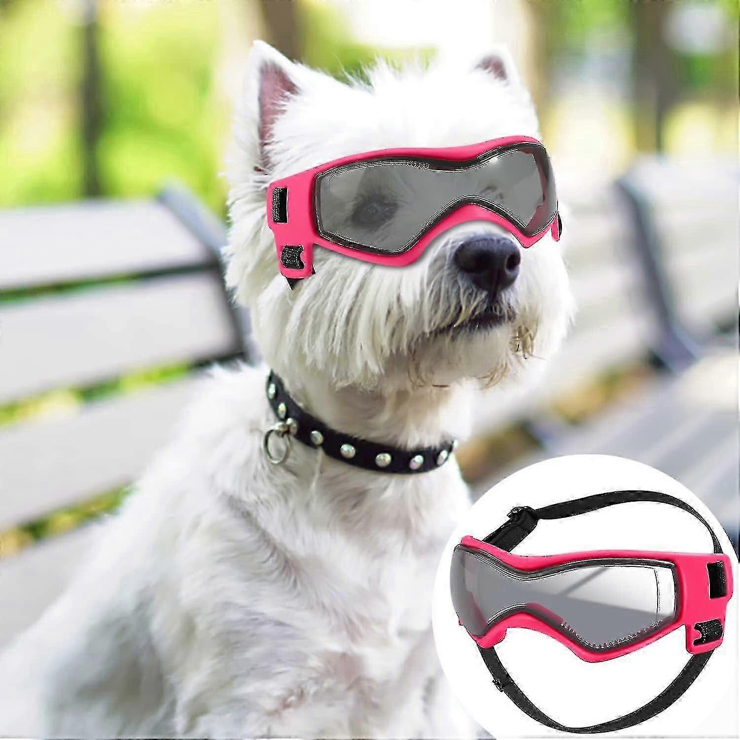 犬用ゴーグルuv小型から中型犬用犬、防風犬用オートバイメガネ