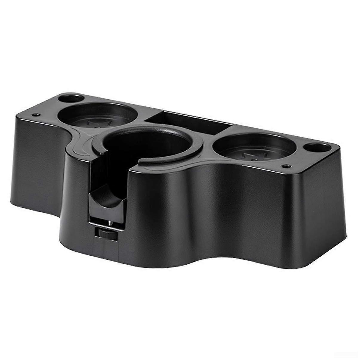 Adjustable Espresso Tamping Station With Integrated Storage For Portafilter Basket And Puck Screen ABS Tamper Mat AntiSkid Pads