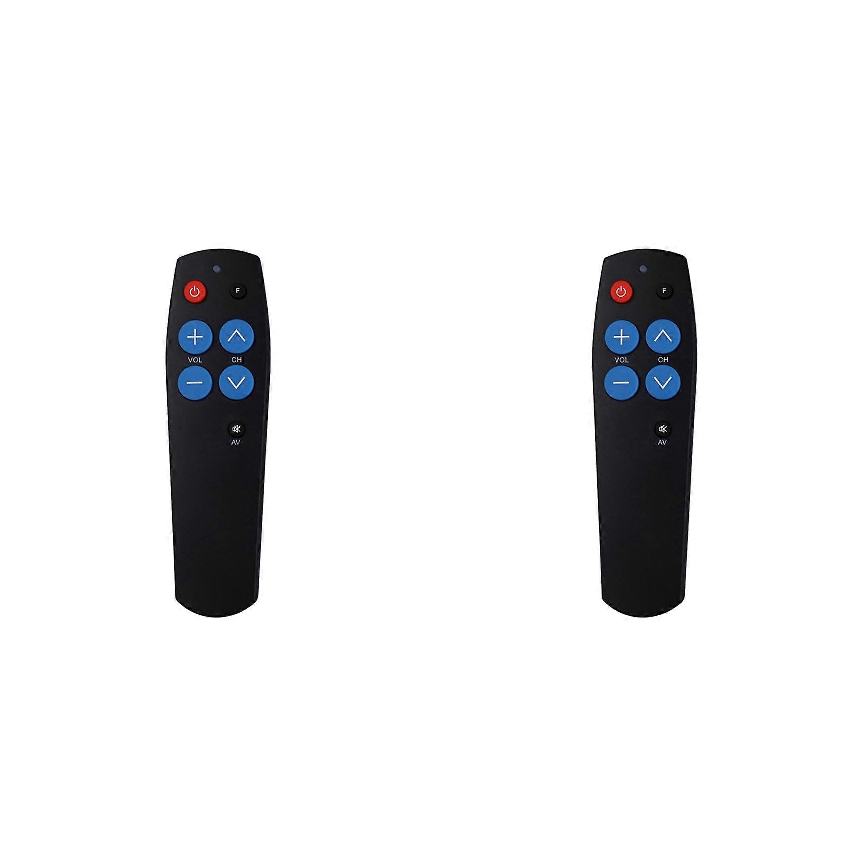 2X Universal Learn Remote Control for Seniors,7 Big Keys Copy Code From TV STB DVD BOX Lighting Controller