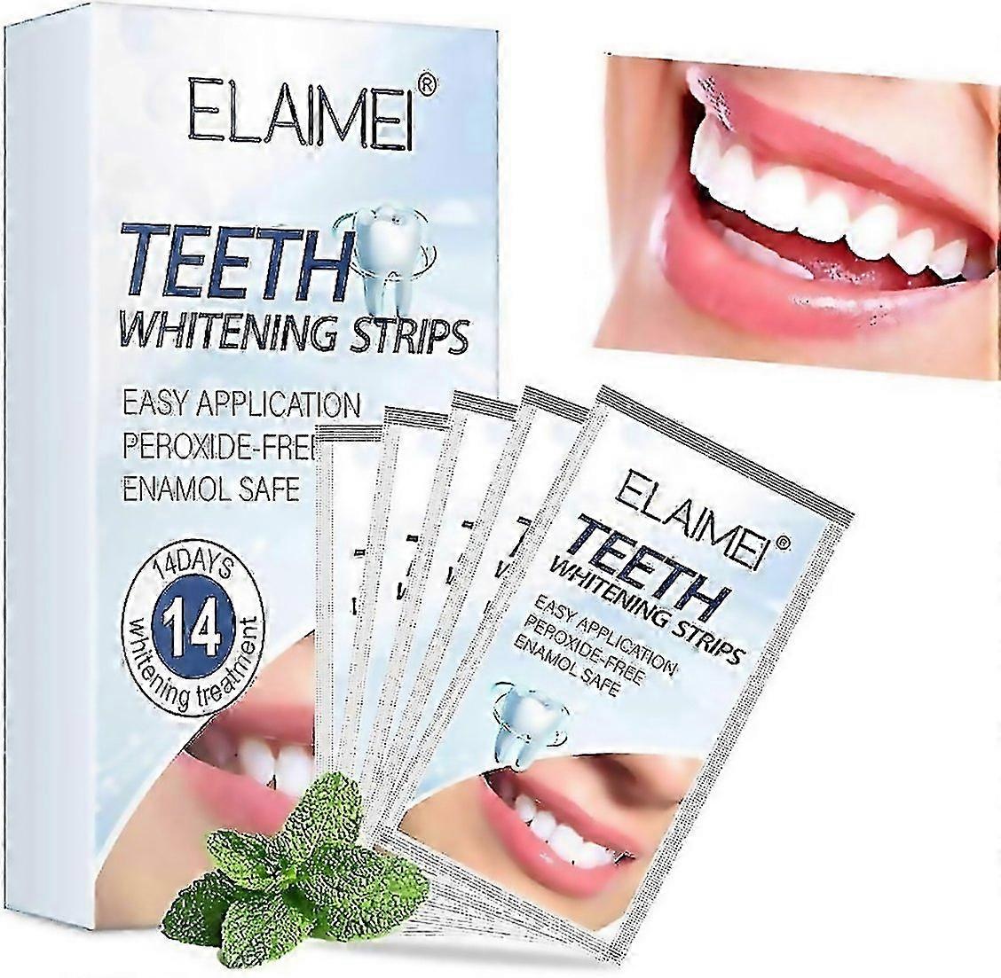 For Professional Teeth Whitening Strips 14 Strips For Whitening Teeth Enamel Safe For Whiter Teeth T