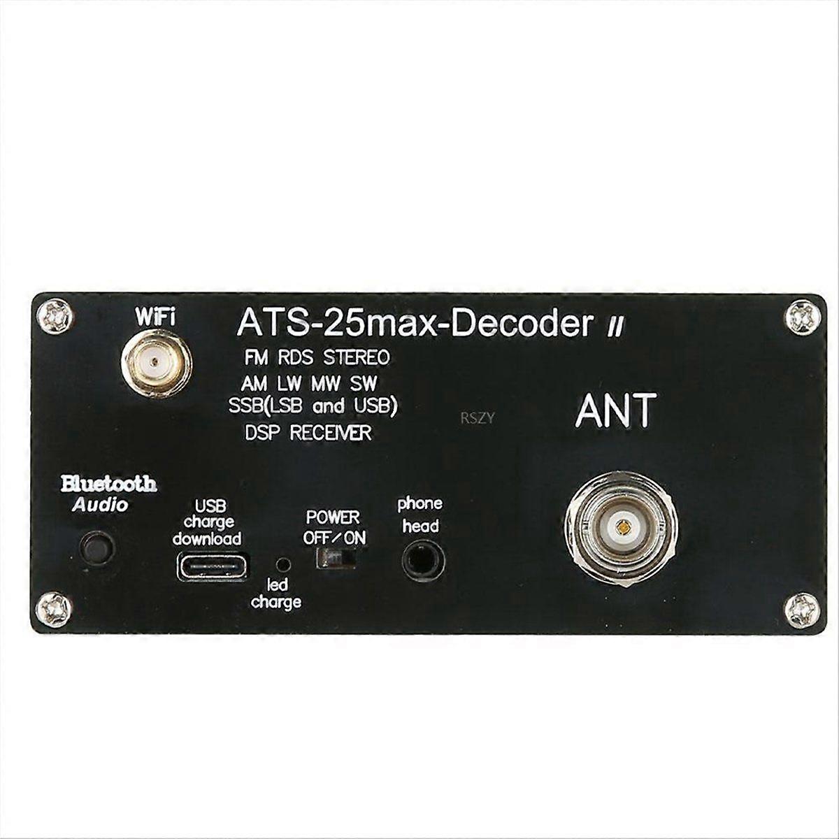 ATS25 Max Decoder  Full Radio DSP FM LW MW SW SSB Receiver