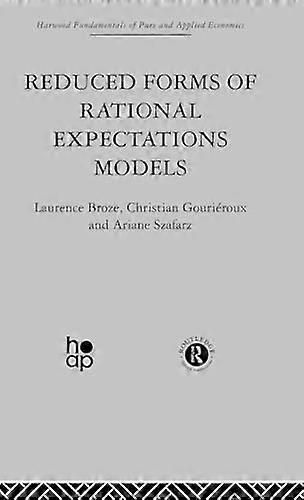 Reduced Forms of Rational Expectations Models