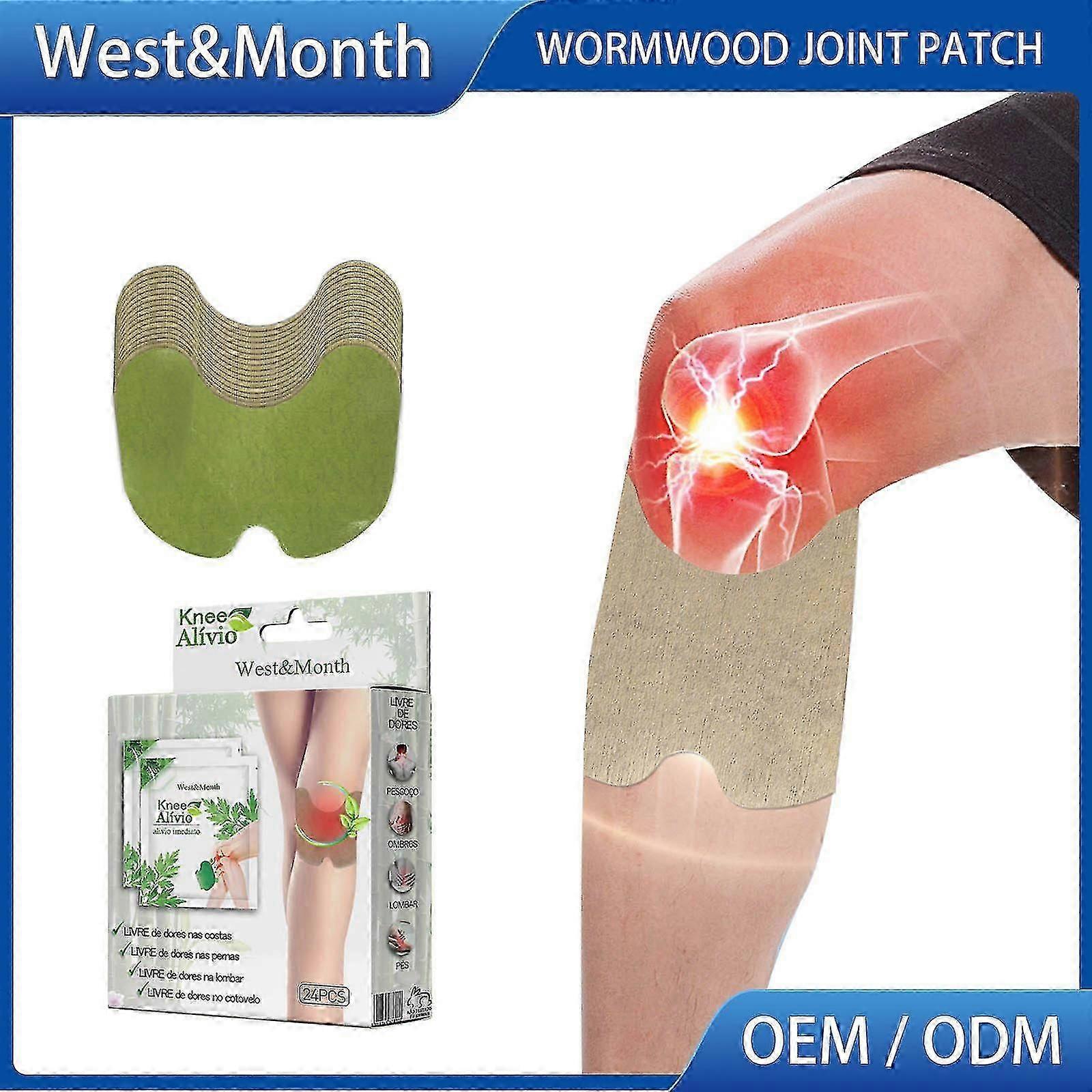 48st Patch Knä Lapp Axelhalslapp Hälsovård Hantera led- och ländryggsdisksmärta i hela kroppen