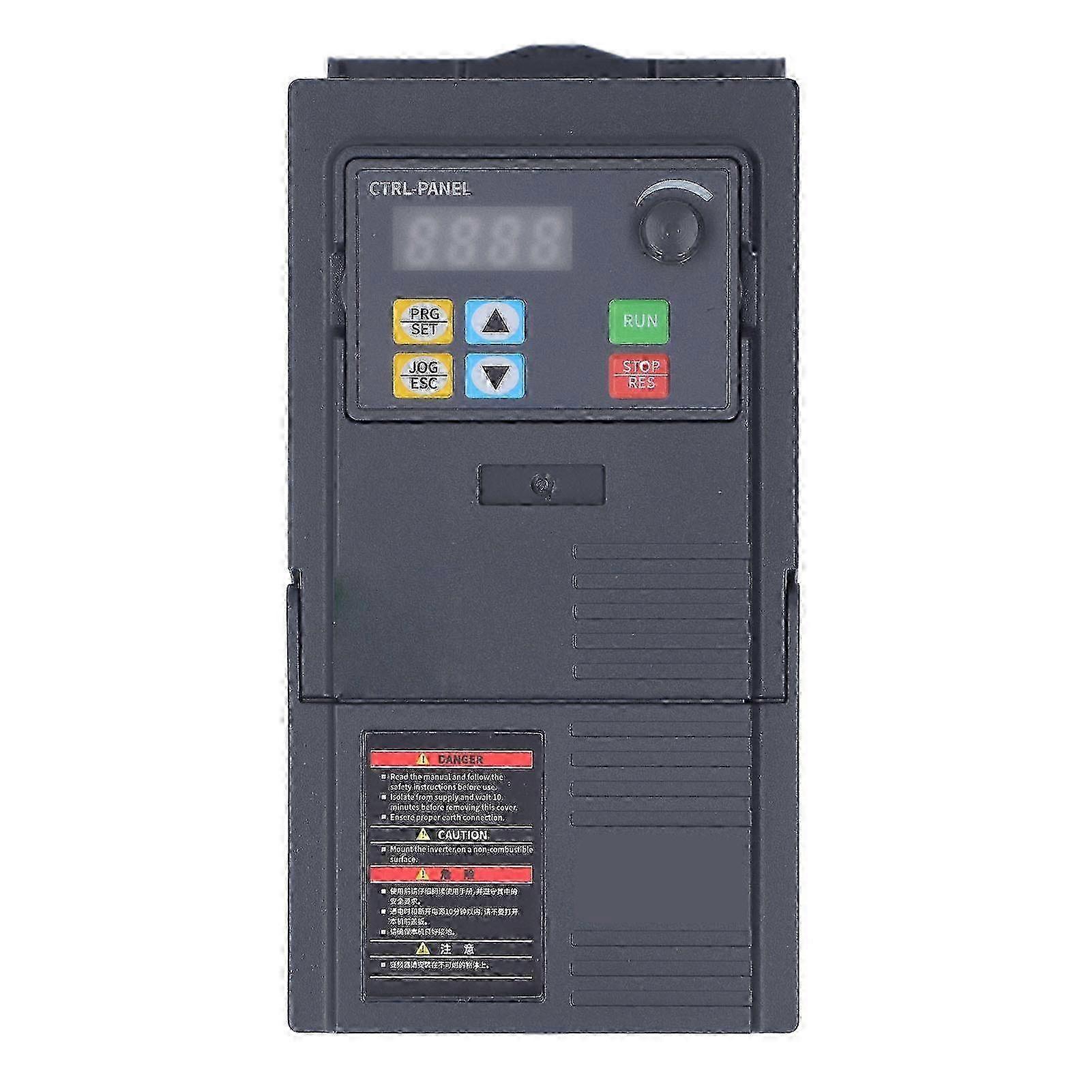 Variable Frequency Drive 1 to 3 Phase Vector Converter Inverter 200?240V Input 0?240V Output 2.2kw 9A