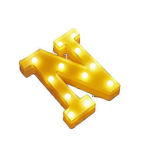 25-26 Led N Alphabet Letter Night Light