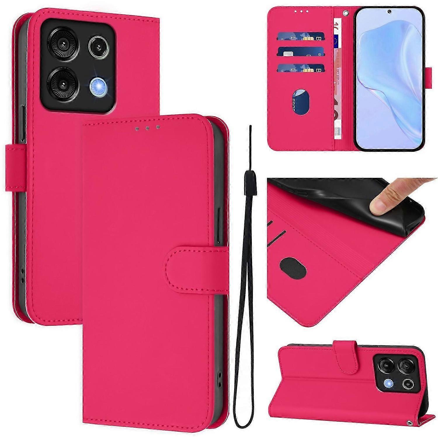 Solid Color PU Case For Umidigi G9 5G