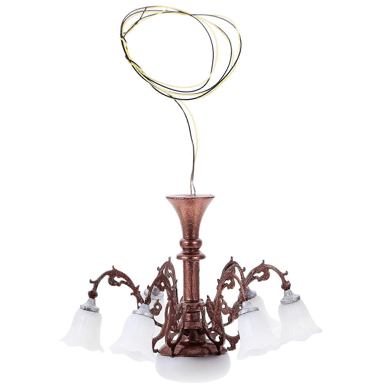 ミニチュアランプミニチュアデコレーション家具オーナメントミニシャンデリアライト