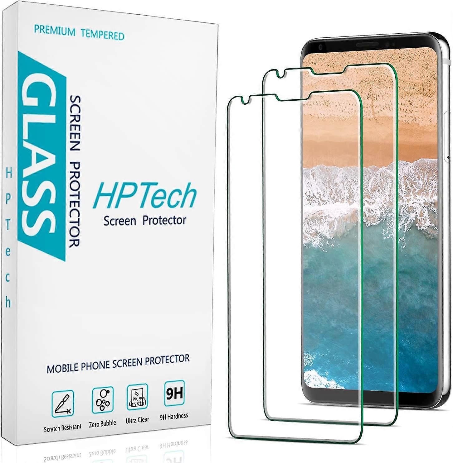 [2-Pack] Screen Protector for compatible with LG V30, V30 Plus, V30s ThinQ, V30s Plus ThinQ, V35 ThinQ Tempered Glass, Anti